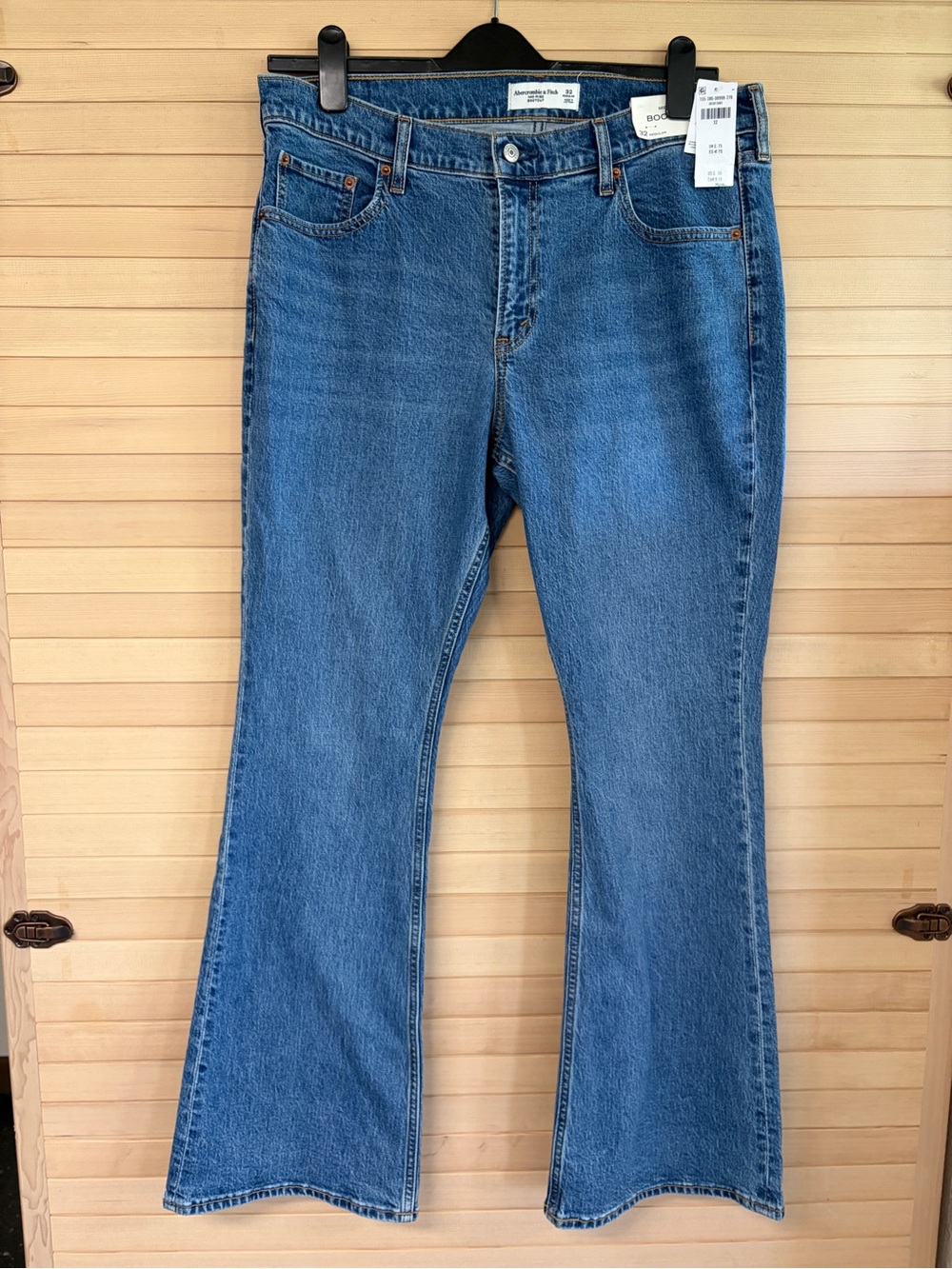 Abercrombie & Fitch Women's Medium Blue Bootcut Jeans